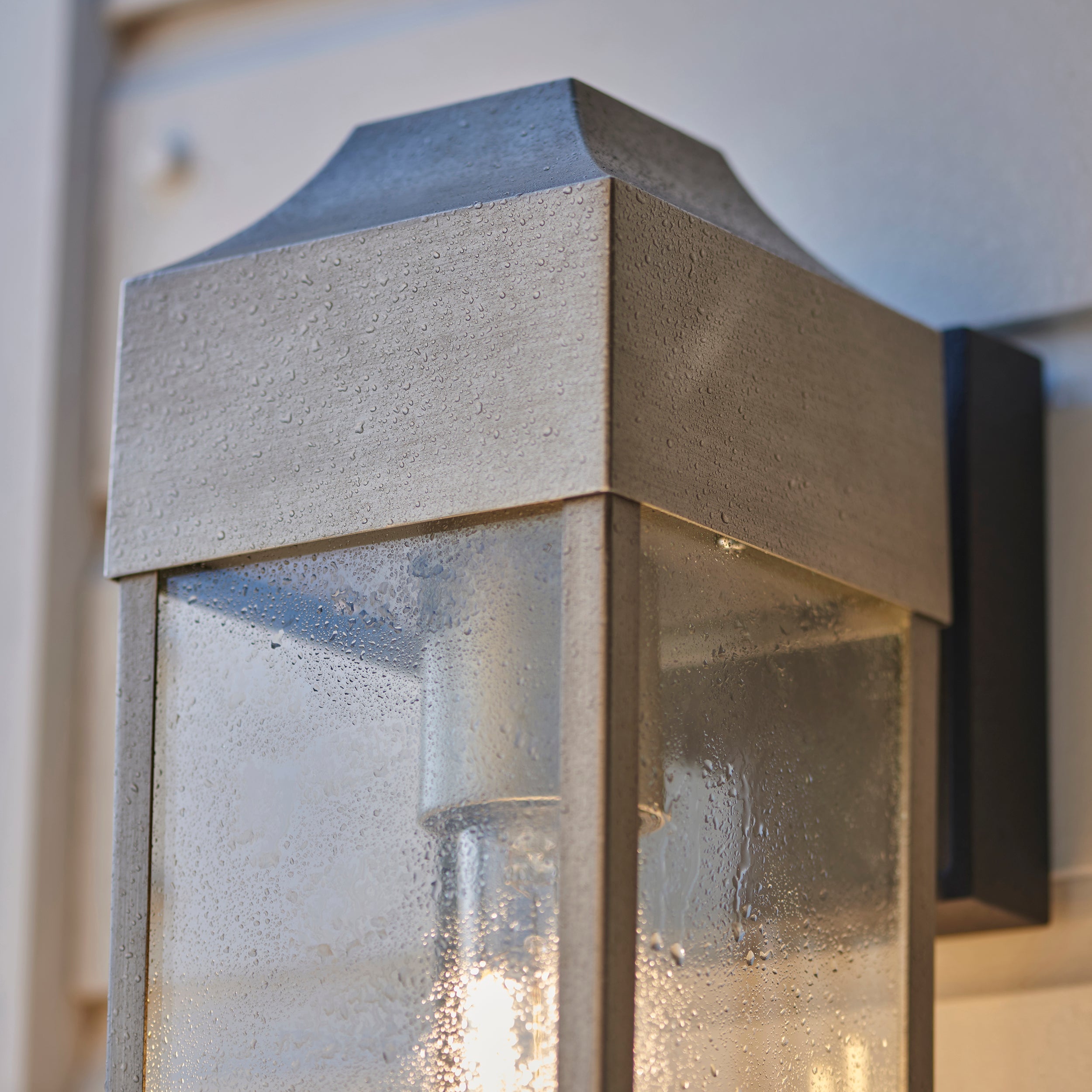 Georgian Pewter Outdoor Wall Light - IP44