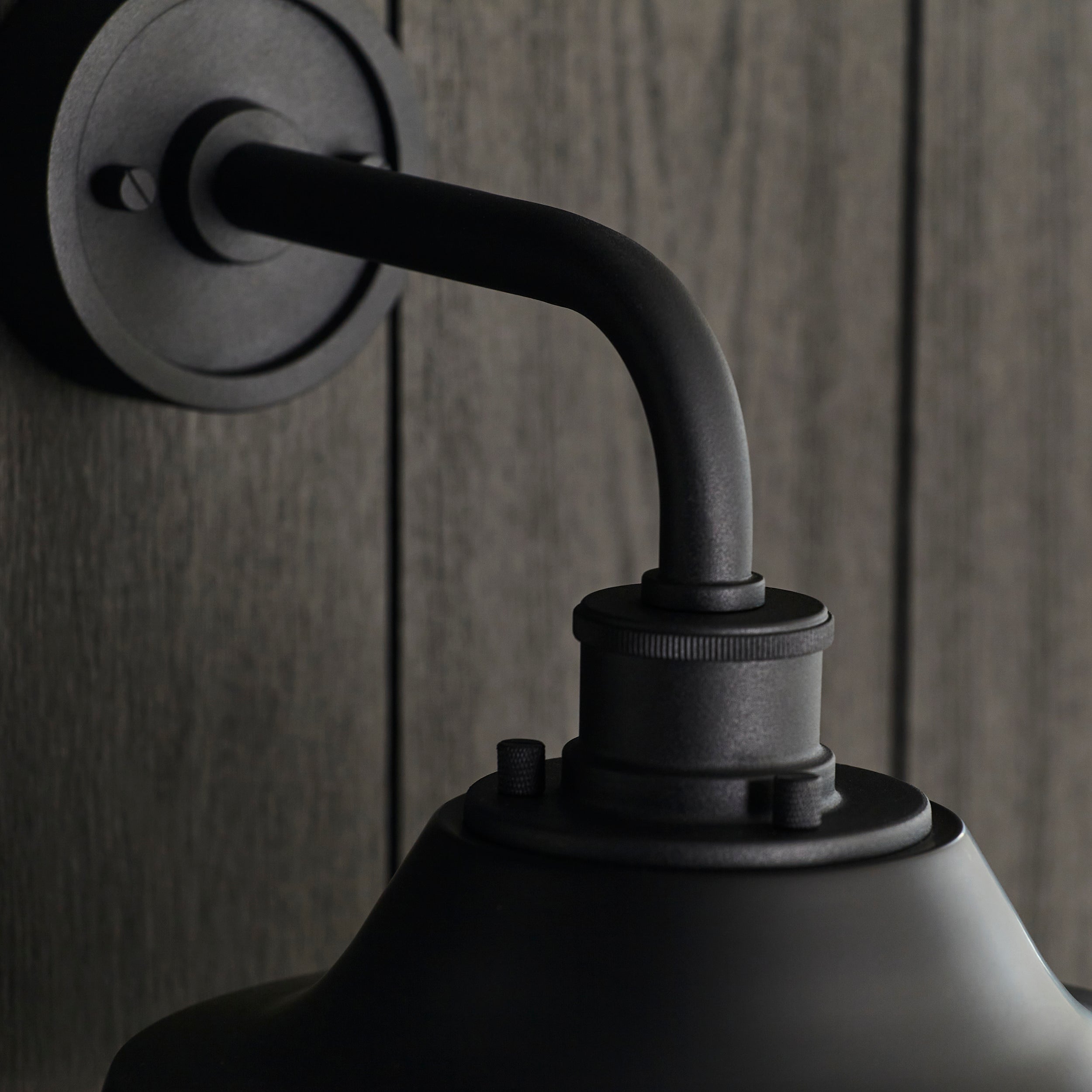 Lloyd Black Outdoor Wall Light - IP44