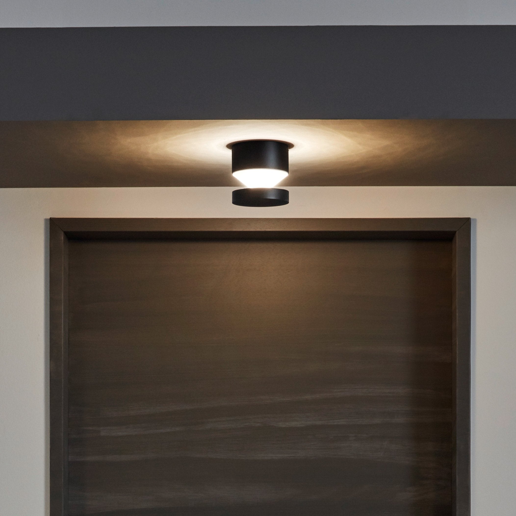 eglo melzo ip44 black led outdoor wall light living room image