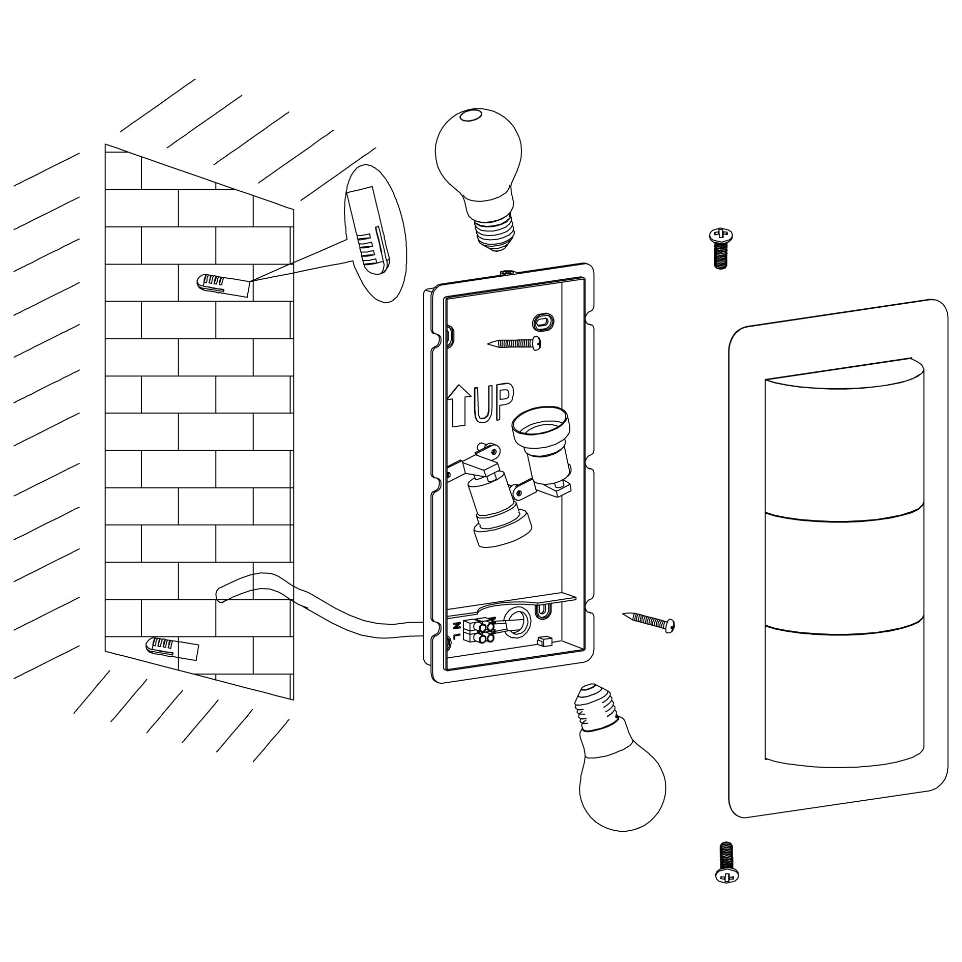 eglo cistierna ip44 grey outdoor wall light hallway lighting 