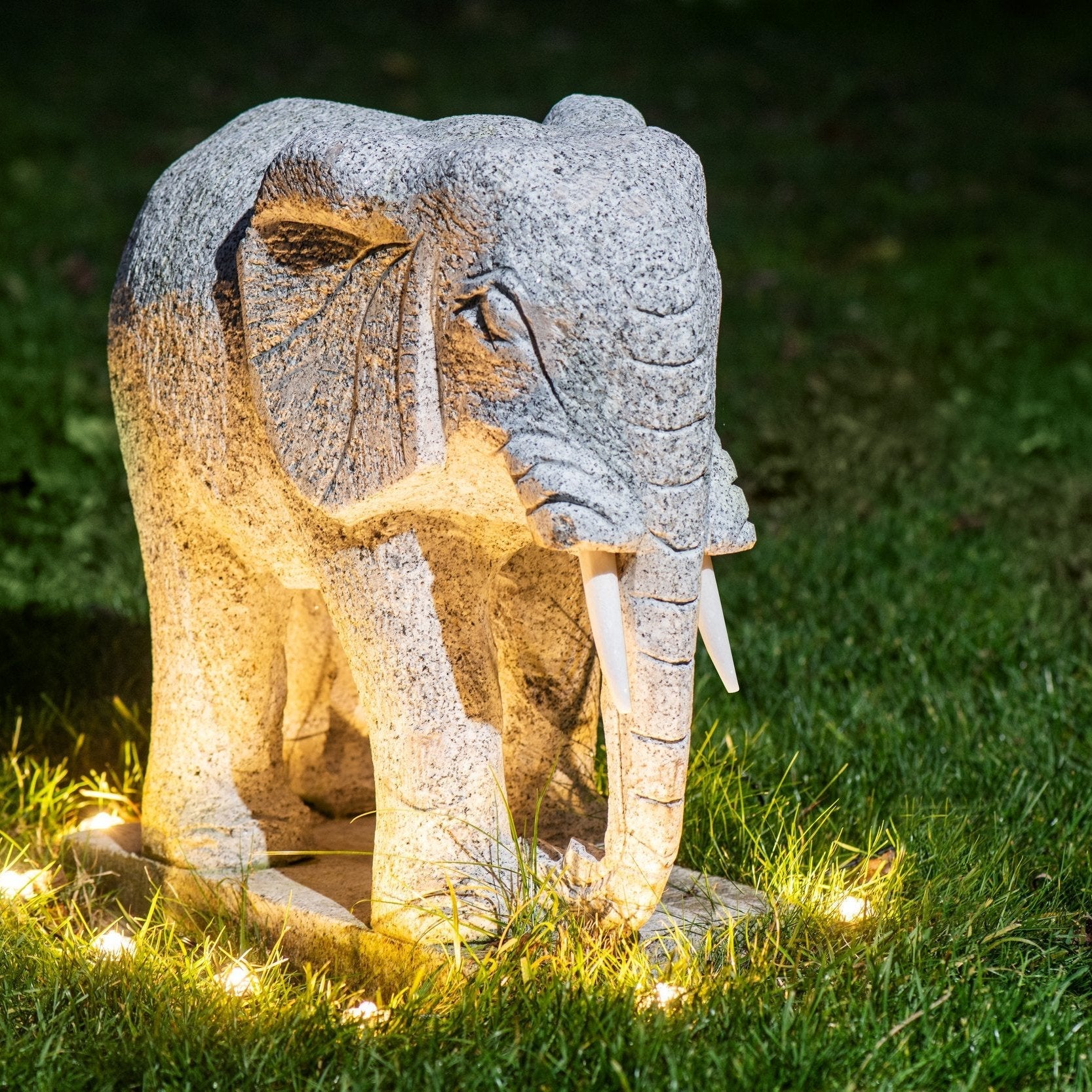 eglo spinetoli set 9 connected led ip65 ground spike lights