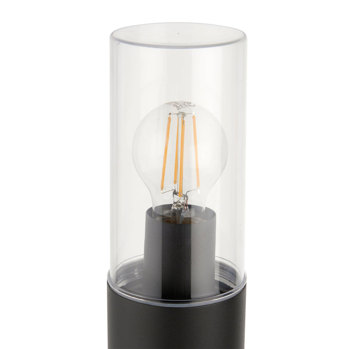 hayden bollard light ip44 15w by saxby lighting, close up image 49