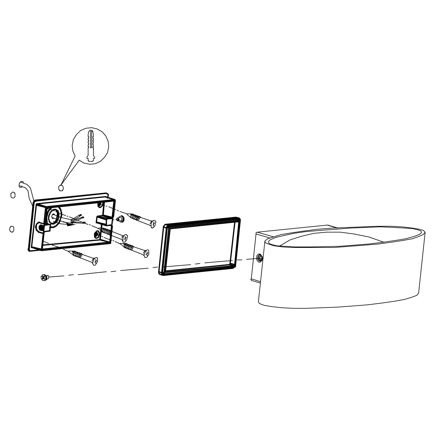 eglo chinoa white oval led outdoor wall light ip54 kitchen lighting 