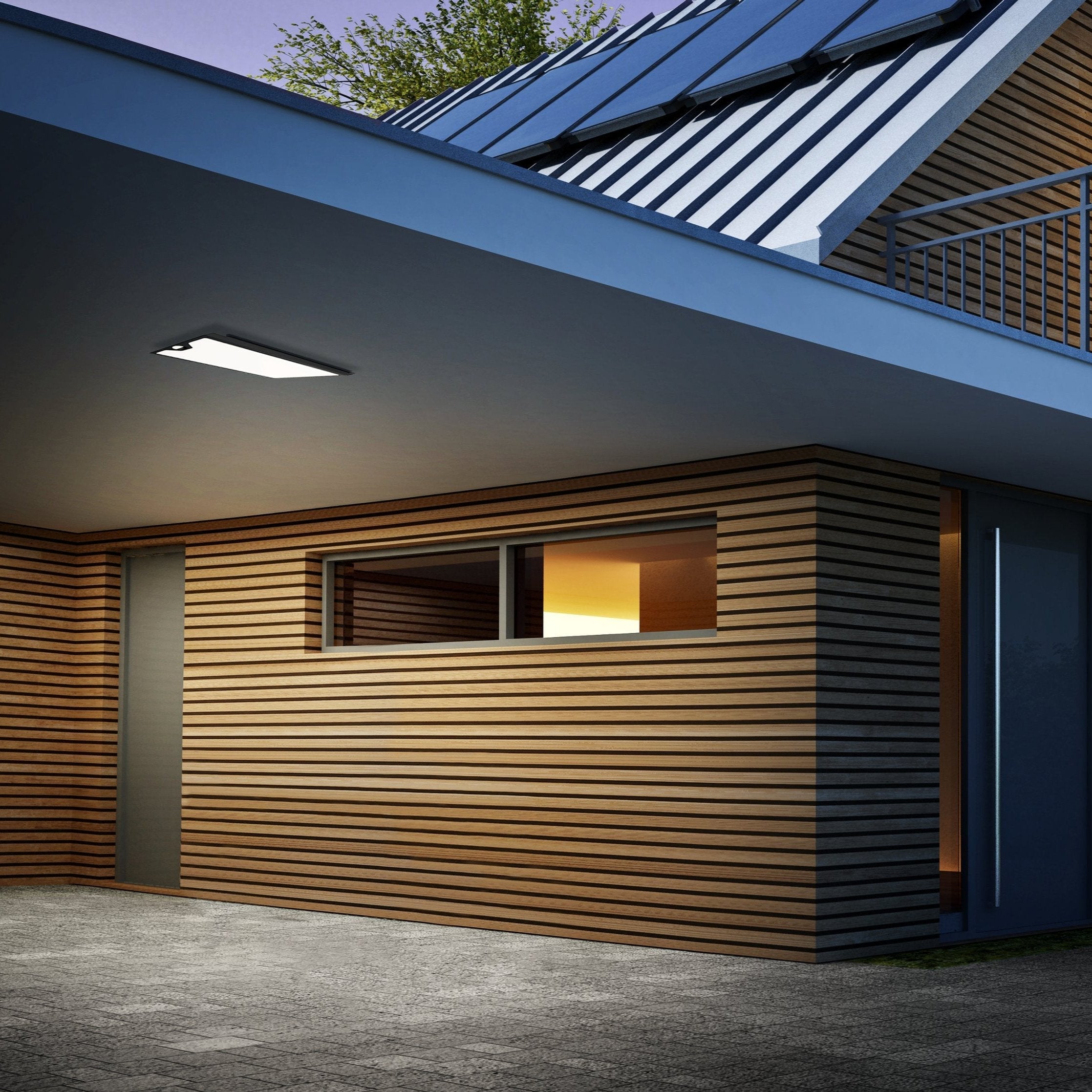 eglo casazza led black outdoor wall light ip44