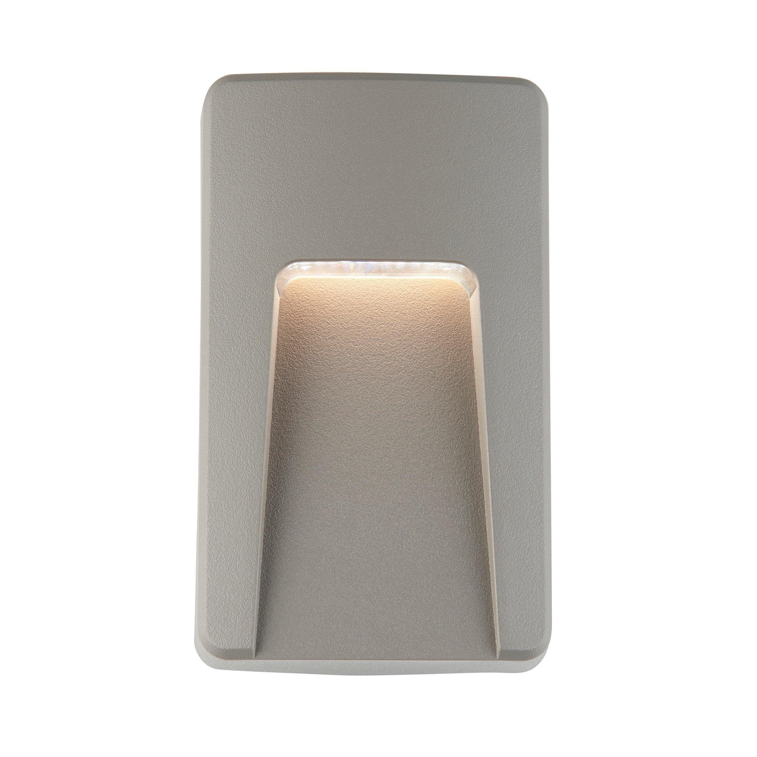 severus grey vertical outdoor brick light ip65 2 8w by saxby lighting, close up image 110