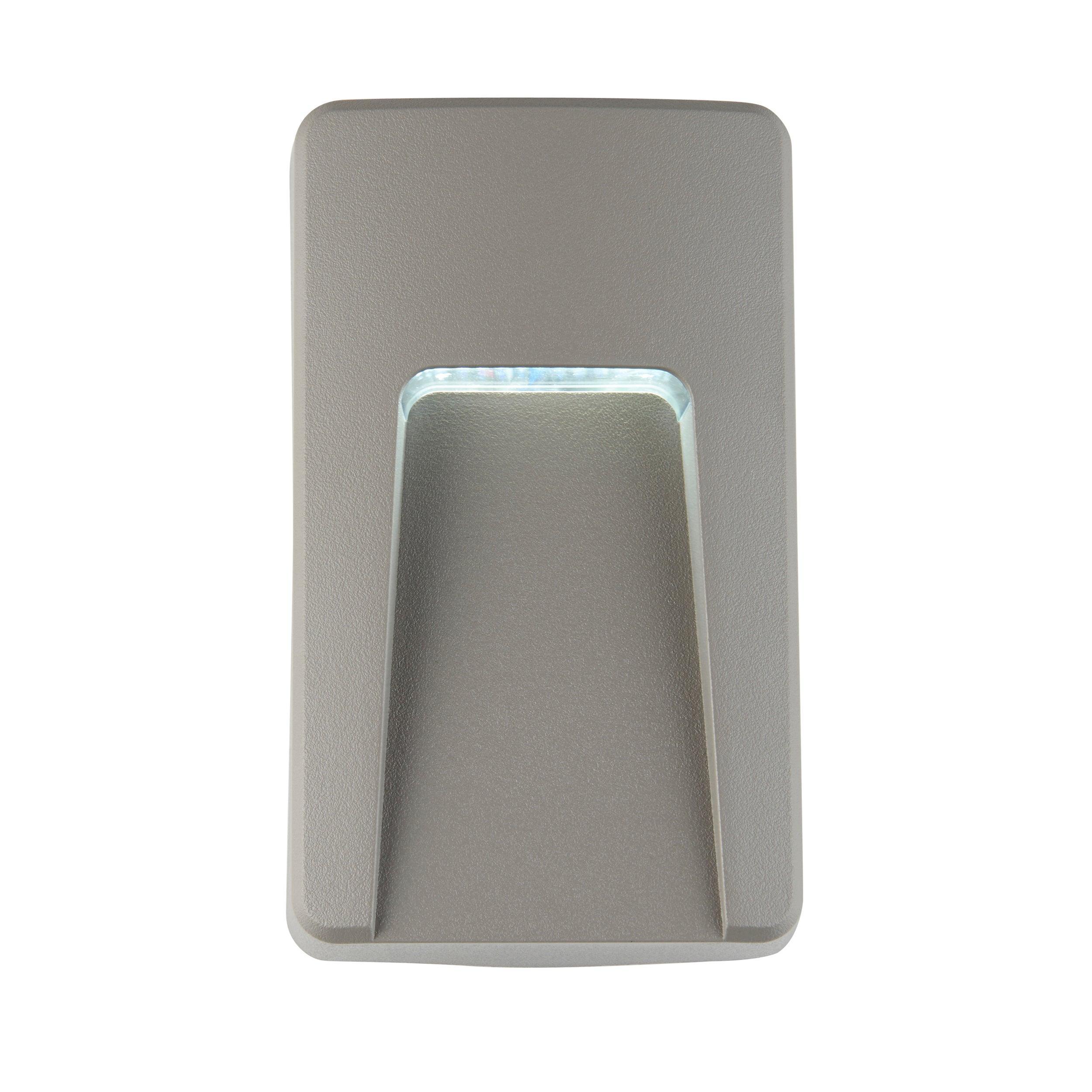 severus grey vertical outdoor brick light ip65 2 8w by saxby lighting, close up image 89