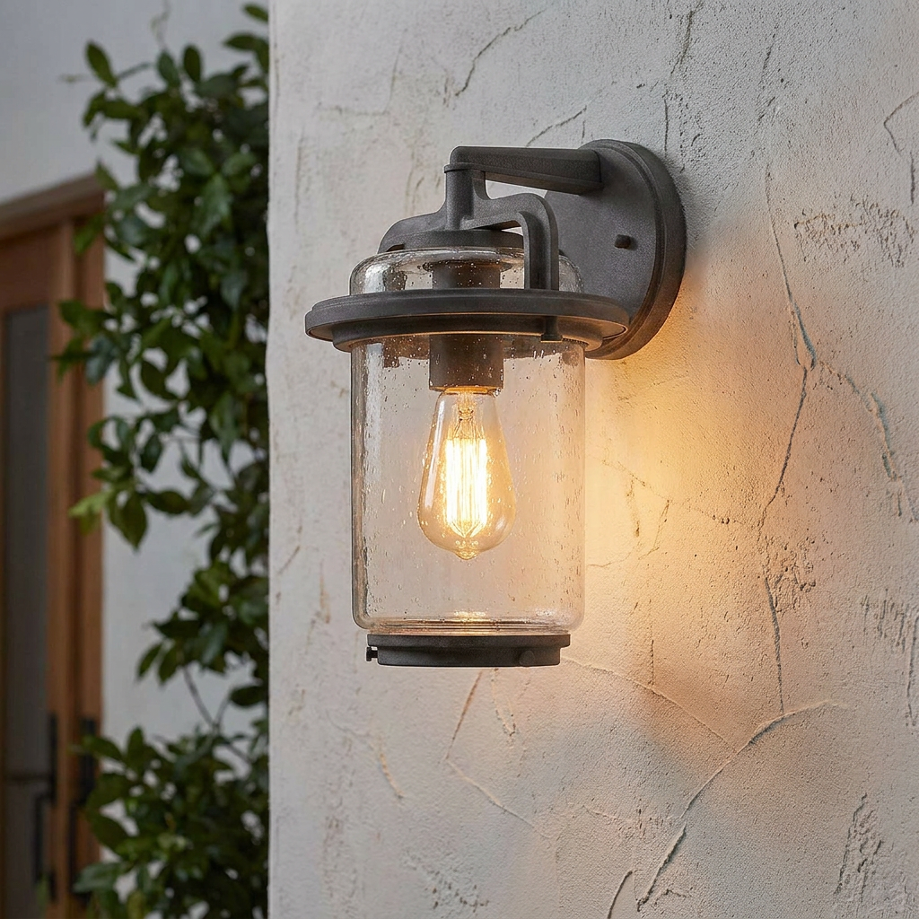 Andover 1 Light Large Outdoor Wall Lantern