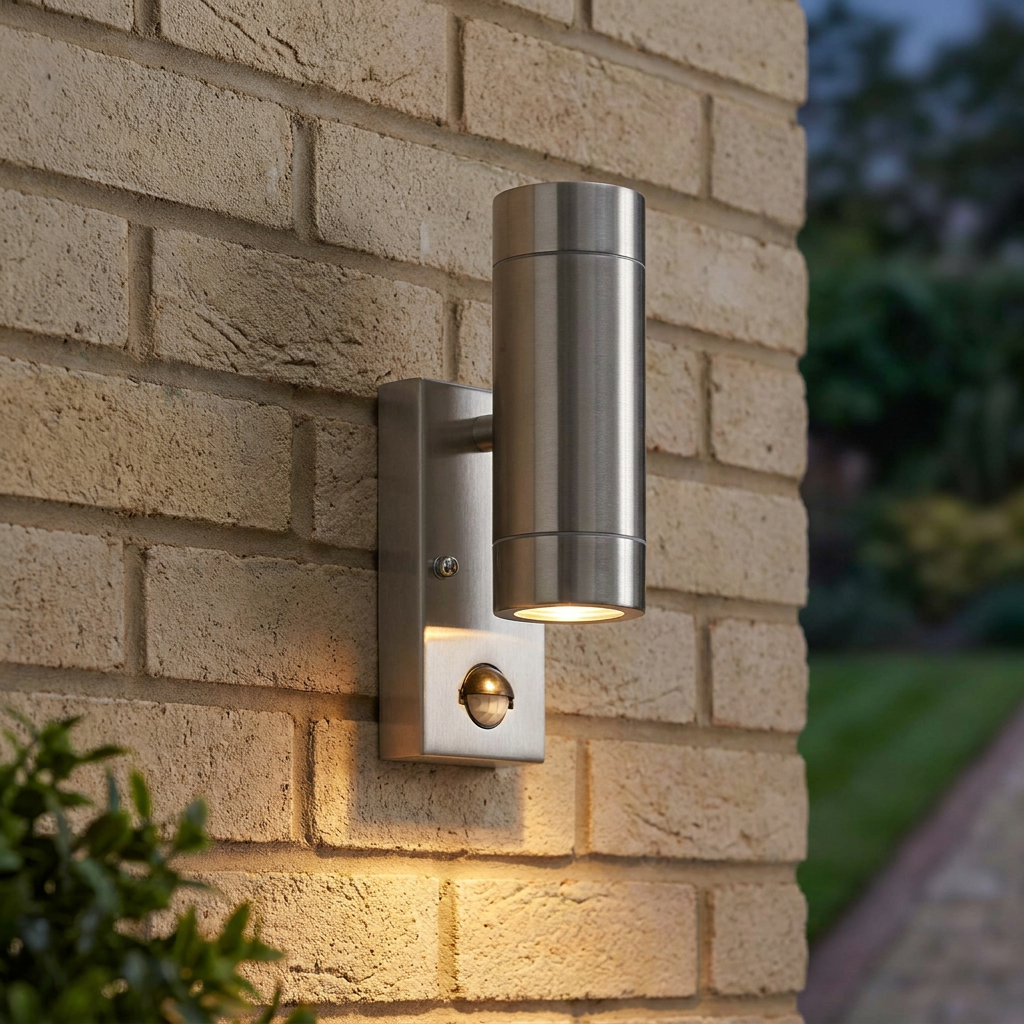 Atlantis PIR Sensor Marine Grade Outdoor Wall Light IP44 7W