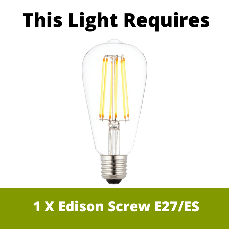Searchlight Toronto Glavanised Outdoor Wall Light