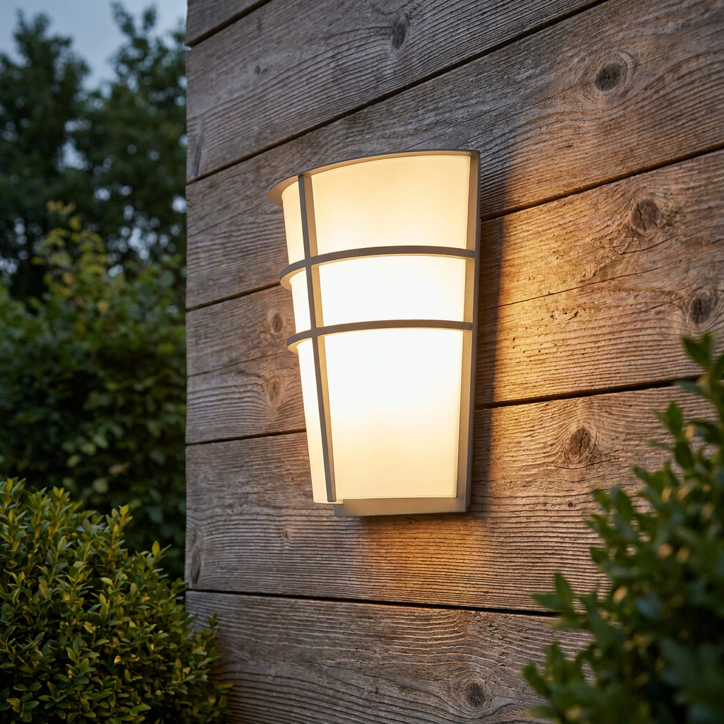 Eglo Breganzo Grey IP44 LED Outdoor Wall Light
