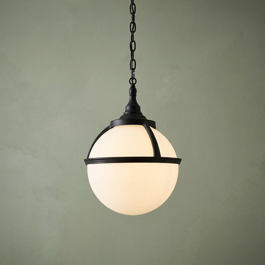 Elstead Glenbeigh Black Outdoor Pendant Light-warehouse-25-09-26