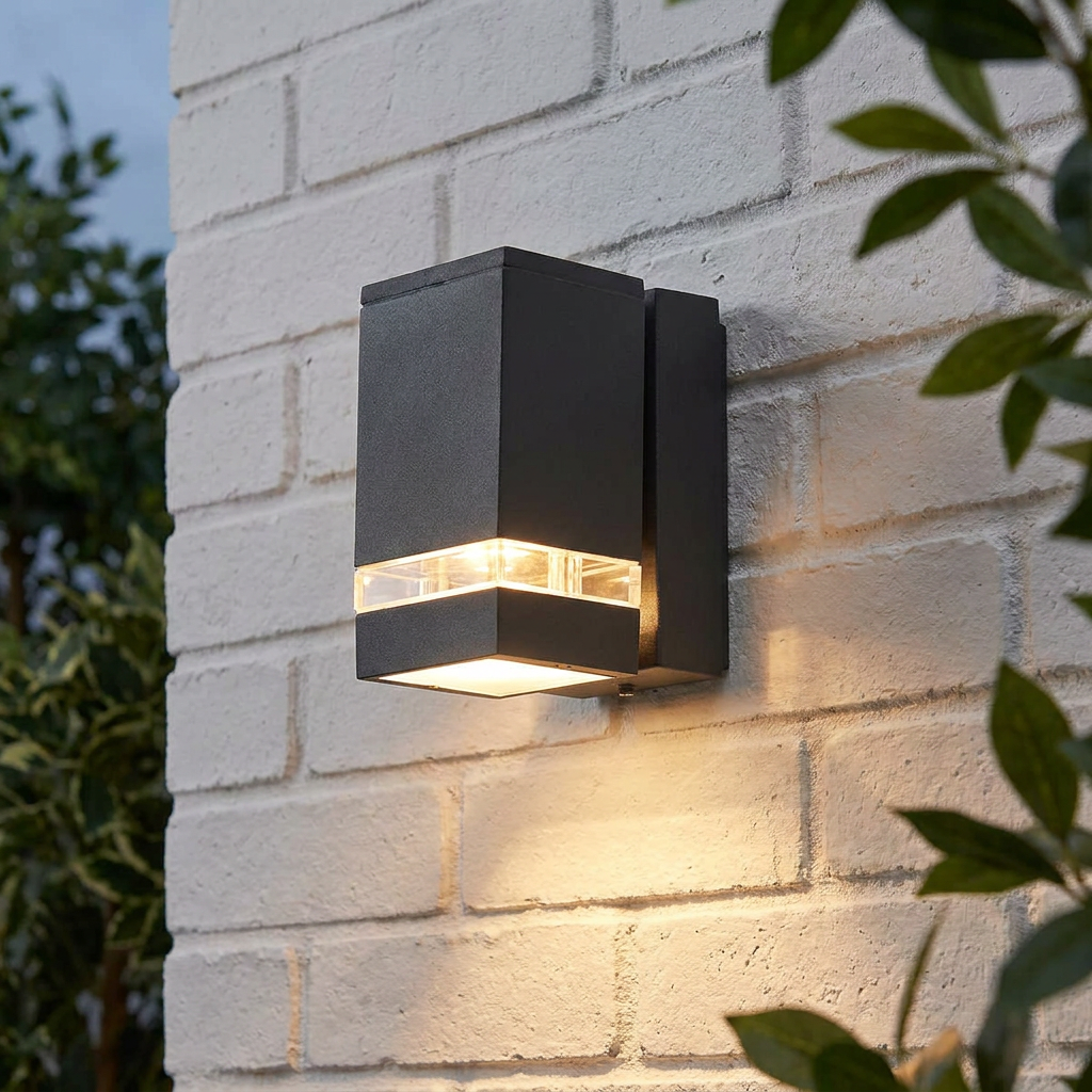 Elstead Lighting Jannik Graphite Outdoor Wall Light