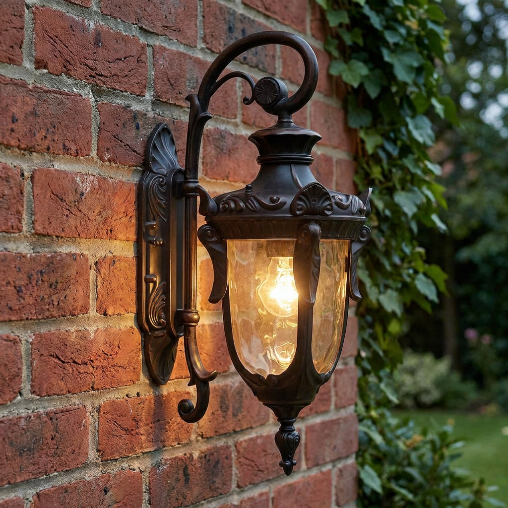 Elstead Philadelphia Bronze Medium Outdoor Downlighter