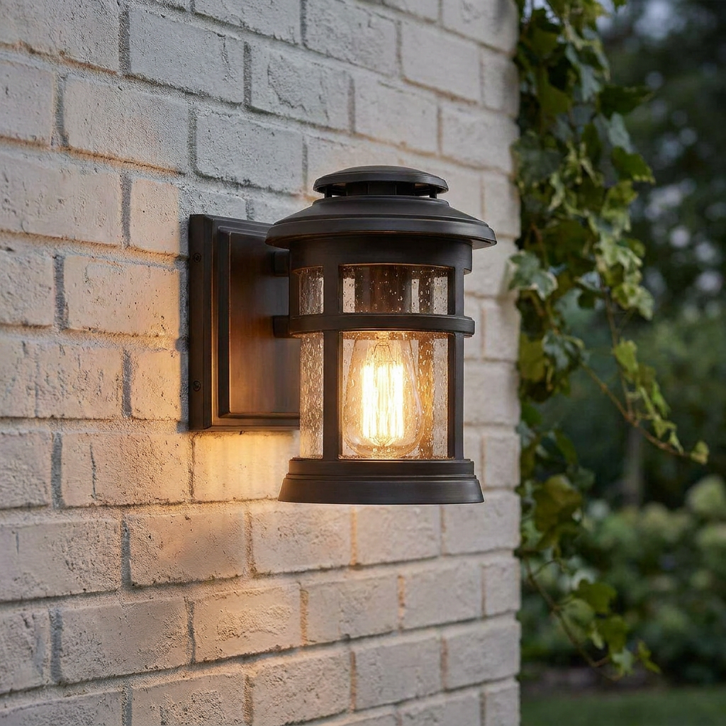 Feiss Newport 1 Light Small Bronze Wall Outdoor Light