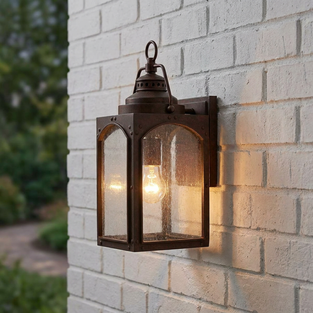 Feiss Randhurst 1 Light Medium Copper Outdoor Wall Light