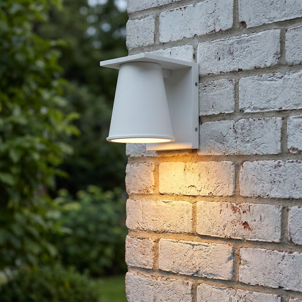 Hinkley Coastal Small White Outdoor Wall Lantern