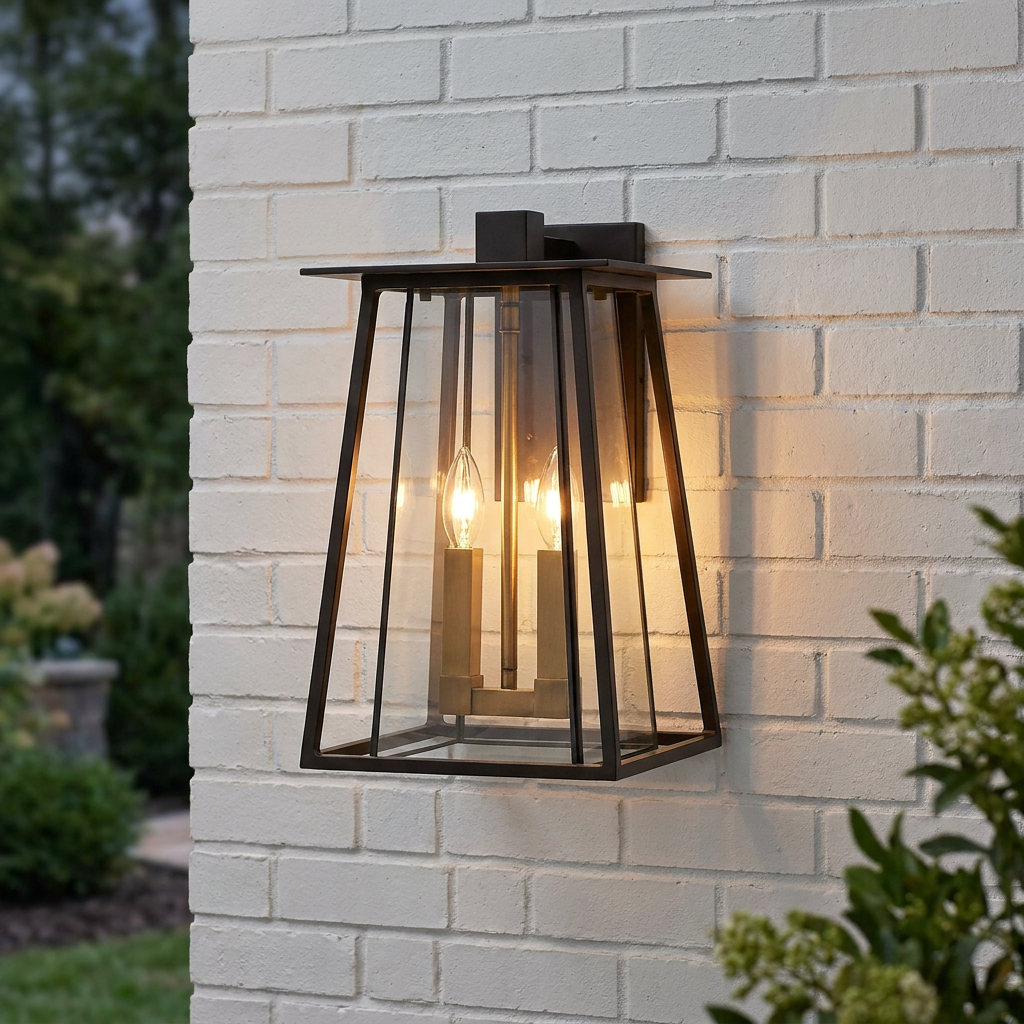 Hinkley Walker Bronze Large Outdoor Wall Light