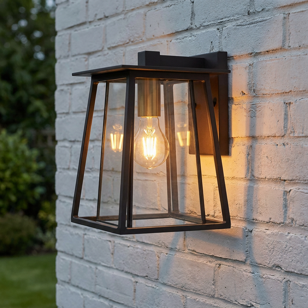 Hinkley Walker Medium Black Outdoor Wall Light