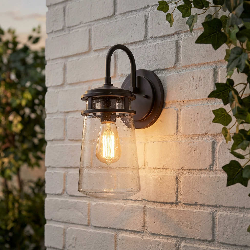 Kichler Architectural Bronze Medium Outdoor Wall Light