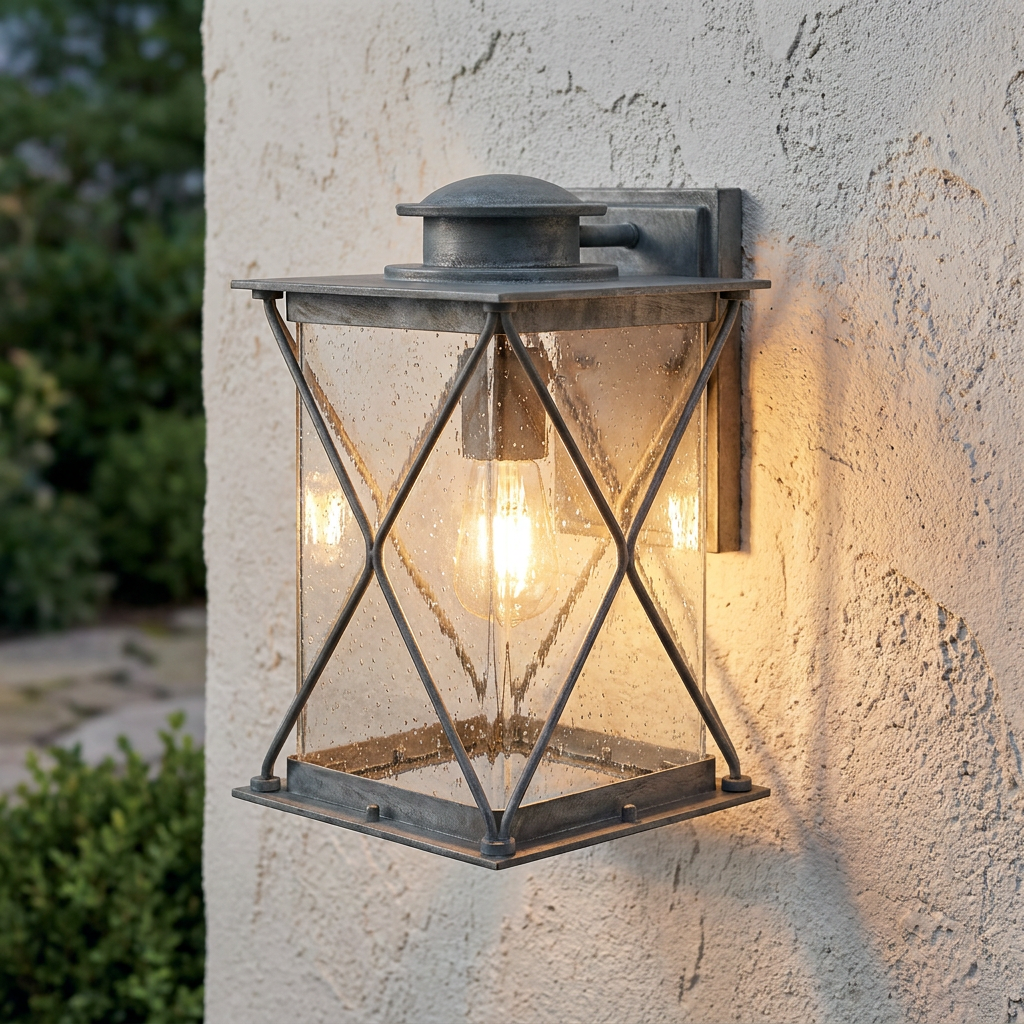 Kichler Argyle Medium Zinc Outdoor Wall Light