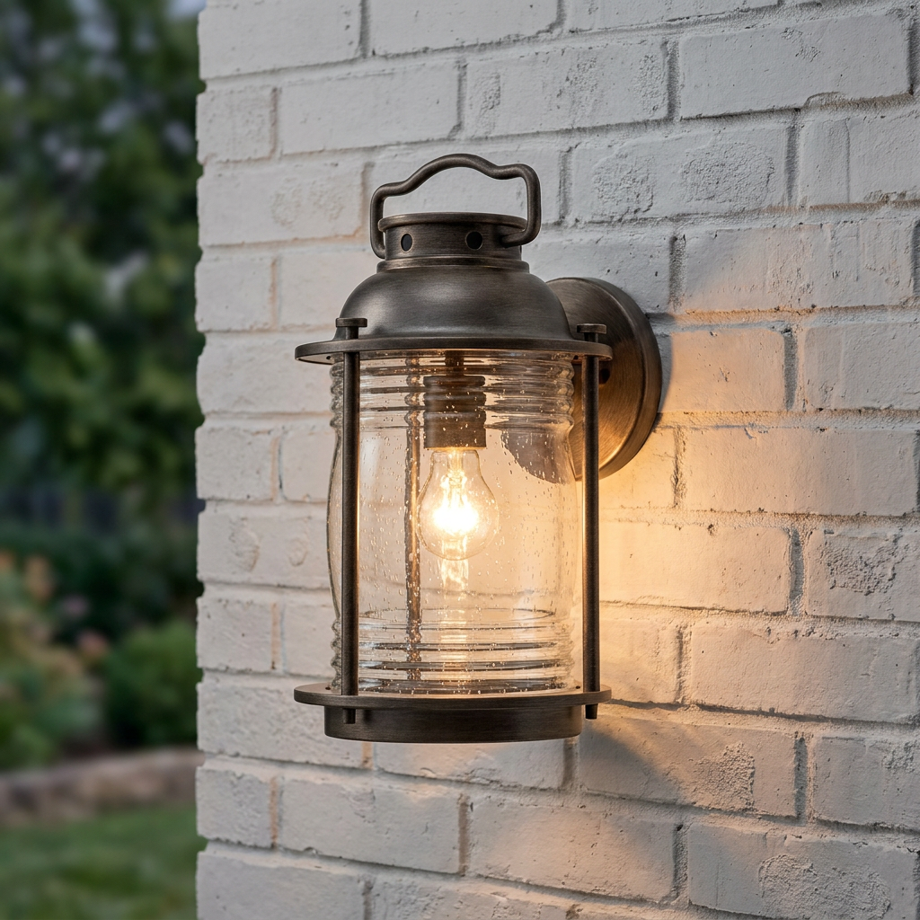 Kichler Ashland Bay Large Bronze Outdoor Wall Light