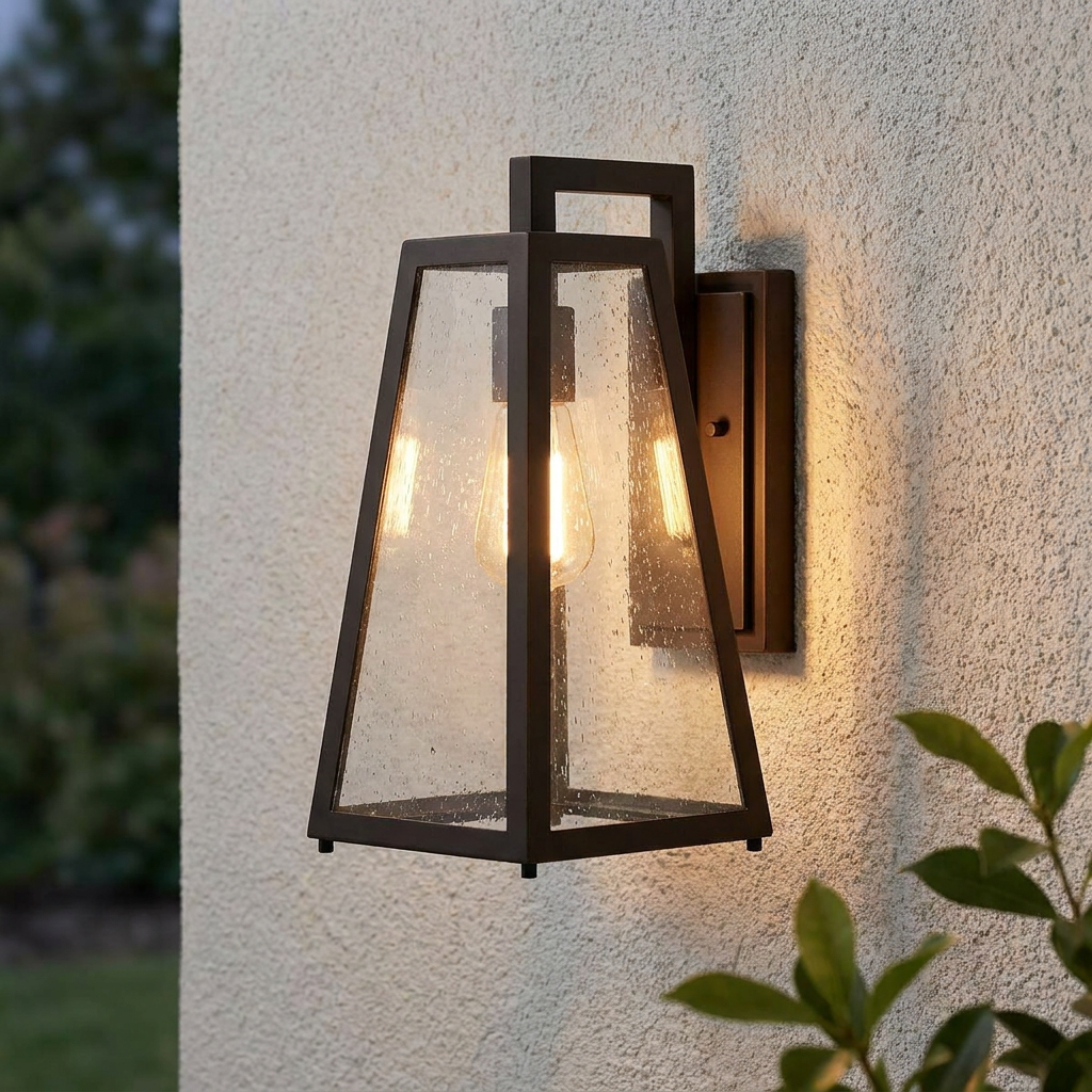 Kichler Delison 1 Light Bronze Medium Outdoor Wall Light