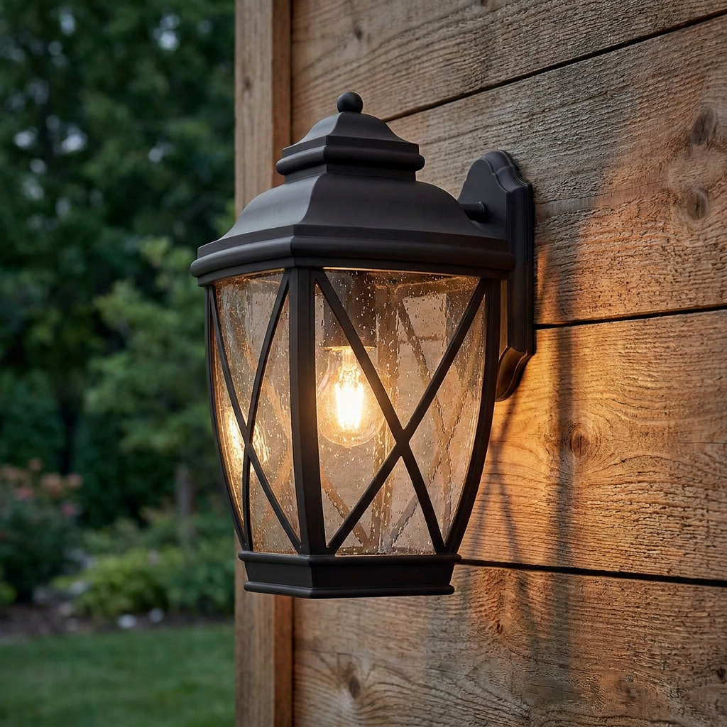 Kichler Tangier Large Bronze Outdoor Wall Light