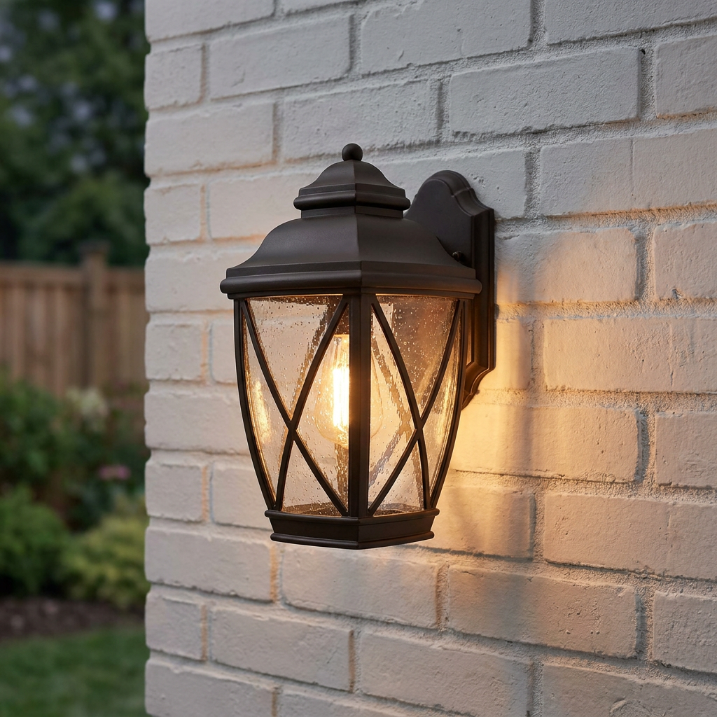 Kichler Tangier Medium Bronze Outdoor Wall Light