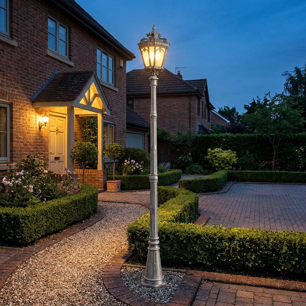 Kichler Tournai 3 Light Extra Large Londonderry Lamp post