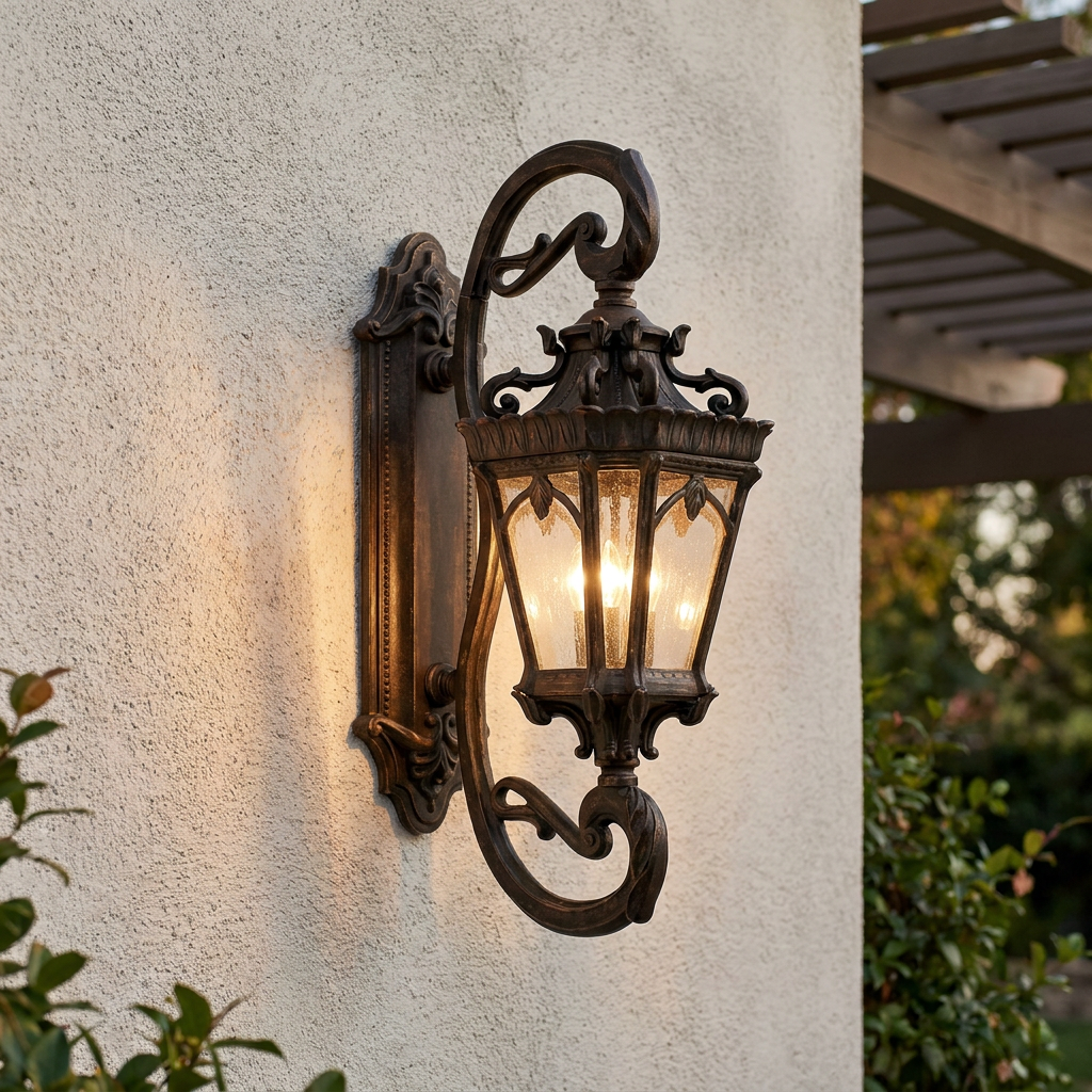 Kichler Tournai Londonderry Grand Outdoor Wall Light