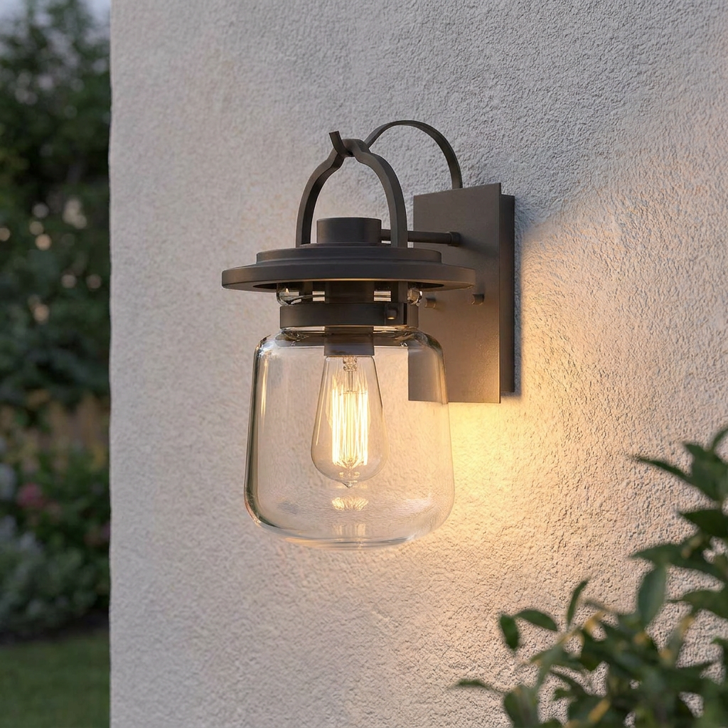 Lasalle 1 Light Small Bronze Outdoor Wall Lantern