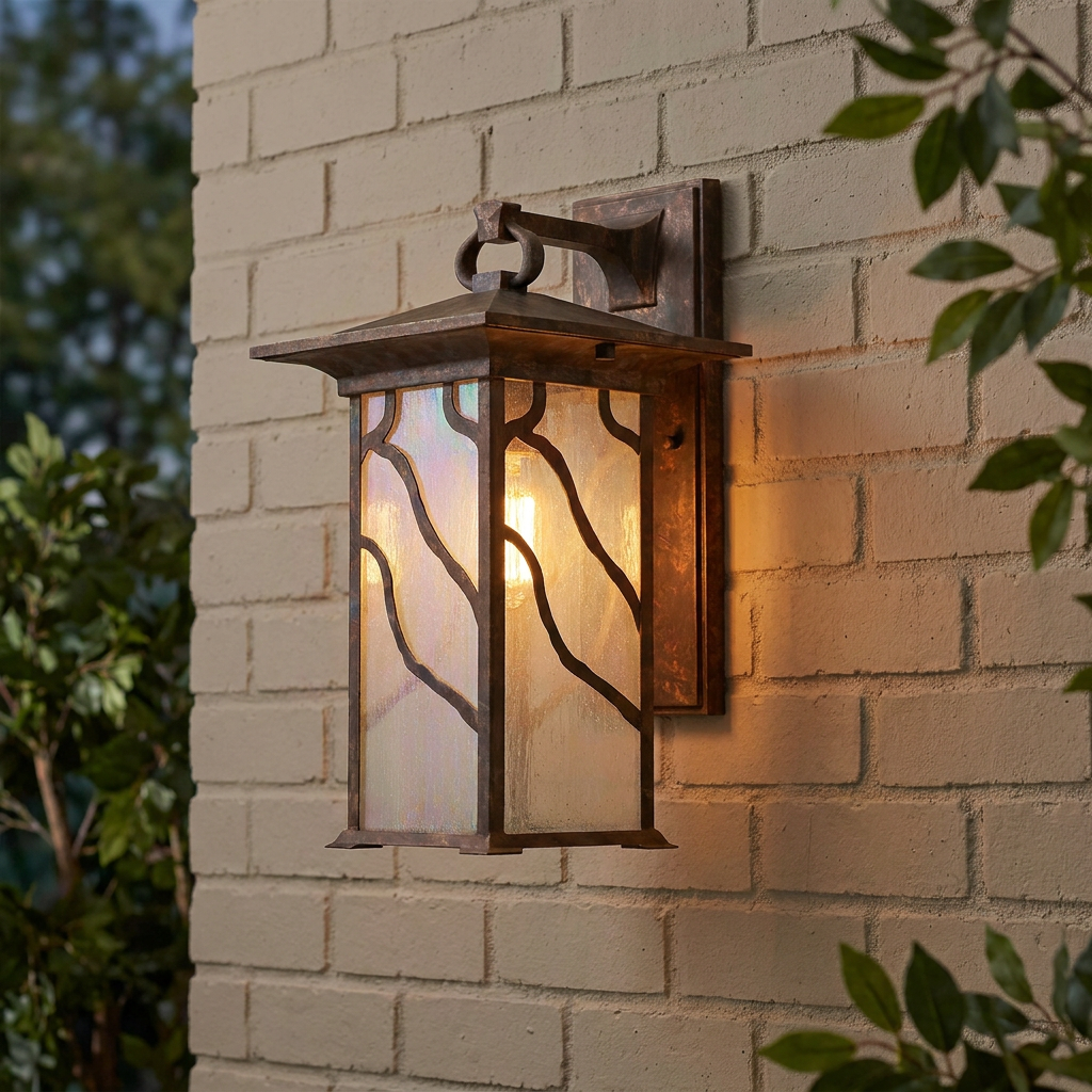 Morris 1 Light Large Copper Outdoor Wall Lantern