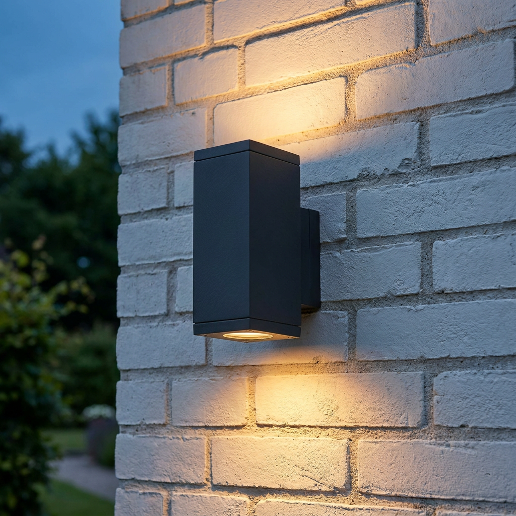 Norlys Sandvik 2 Light Graphite Up & Down Outside Wall Light-warehouse-25-09-26