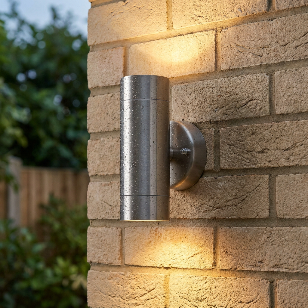 Palin 2 Light Marine Grade Outdoor UP & Down Wall Light IP65 7W
