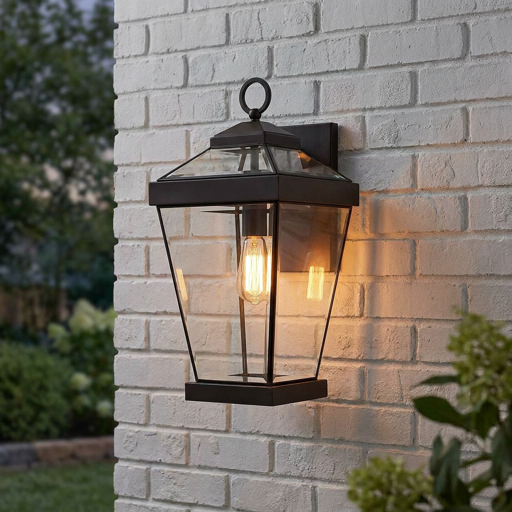 Quoizel Ravine Large Western Bronze Outdoor Wall Light