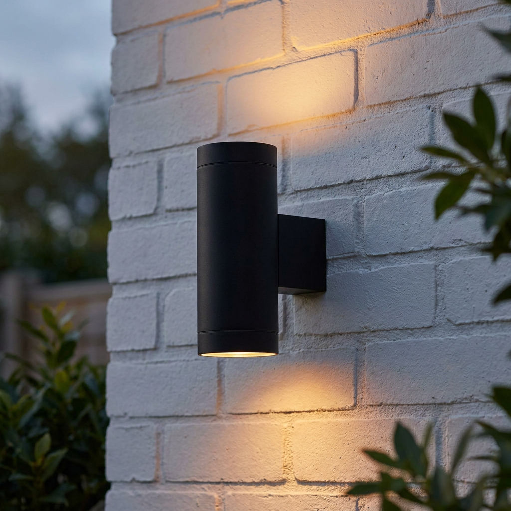 Rochester Outdoor Up/Down Wall Light - Dusk Till Dawn Sensor