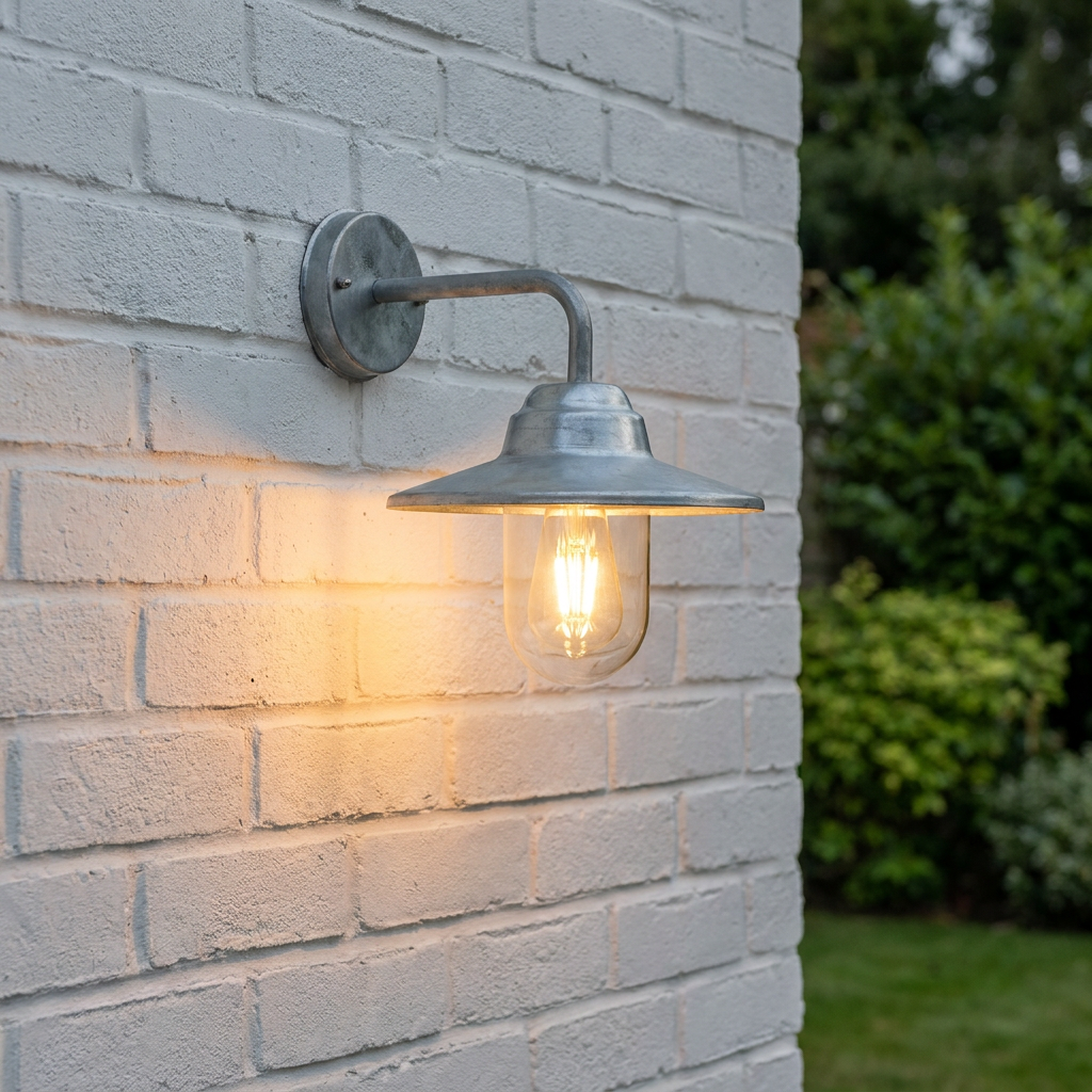Searchlight Toronto Glavanised Outdoor Wall Light