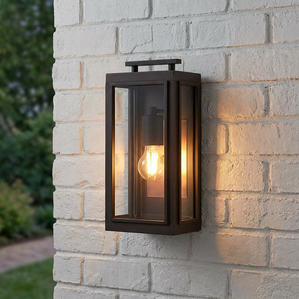 Sutcliffe 1 Light Oil Rubbed Bronze Outdoor Wall Lantern