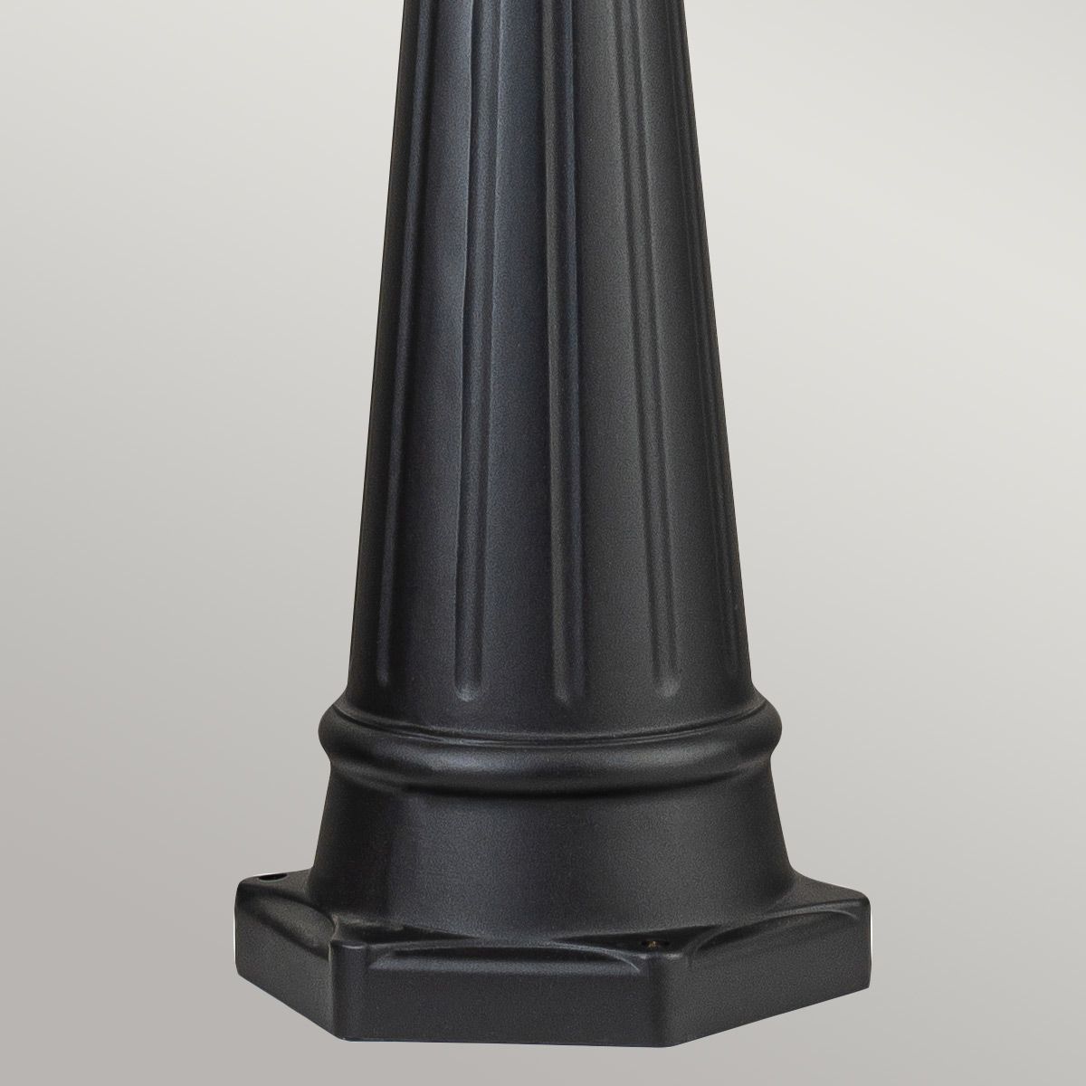 Bayview 1 Light Black Lamp Post