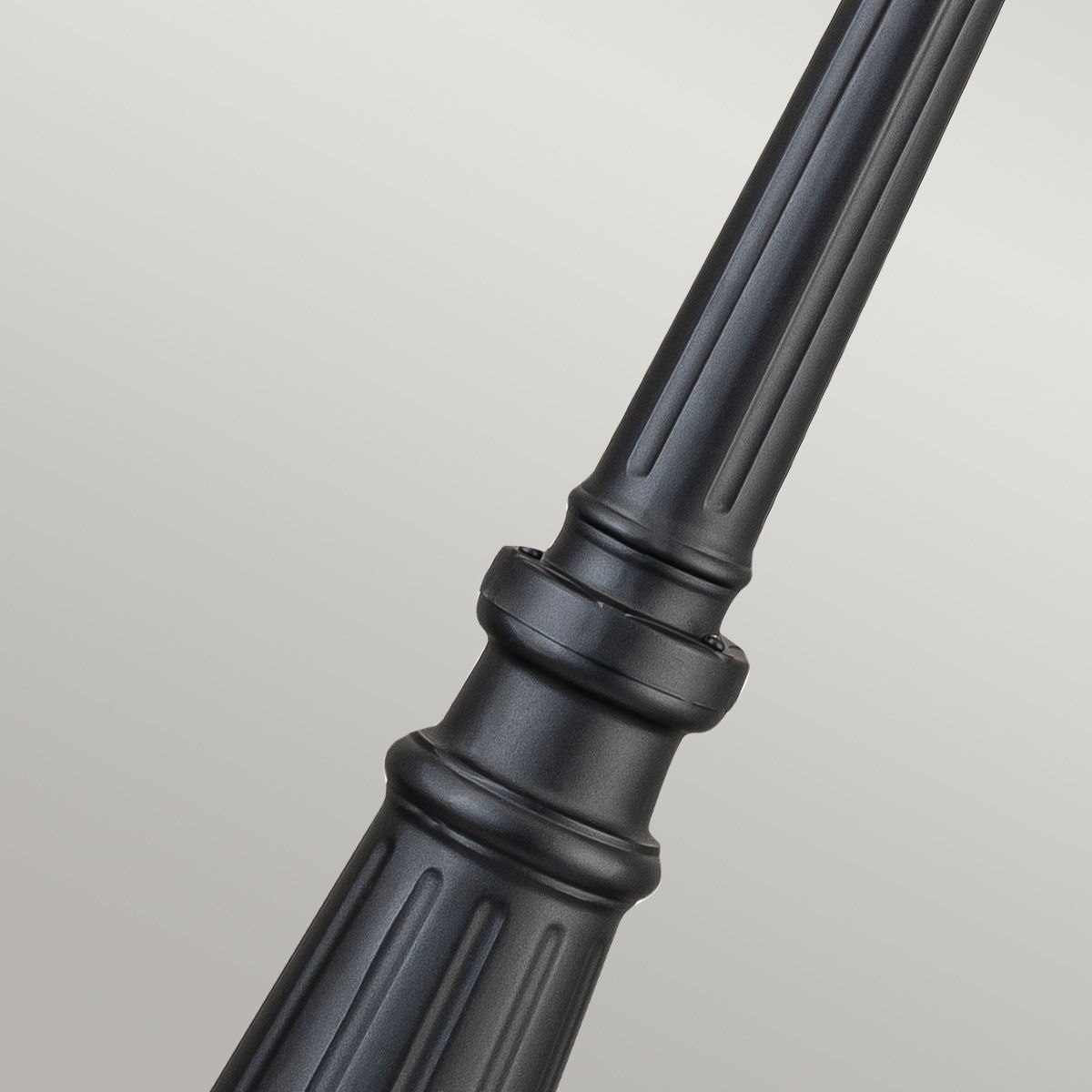 Bayview 1 Light Black Lamp Post