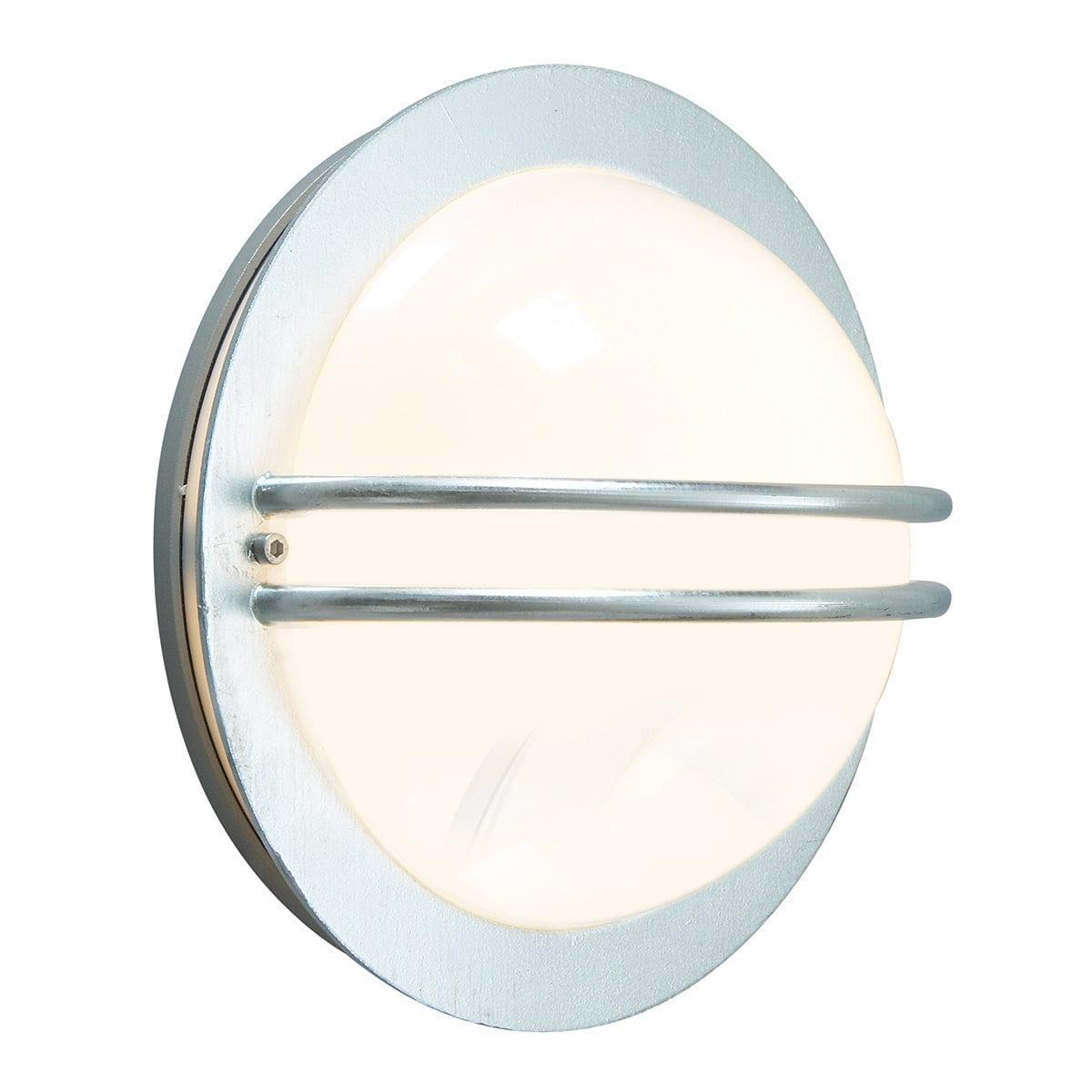 norlys bremen 1 light wall lantern galvanised with opal glass LED Lamp Bulb Guide