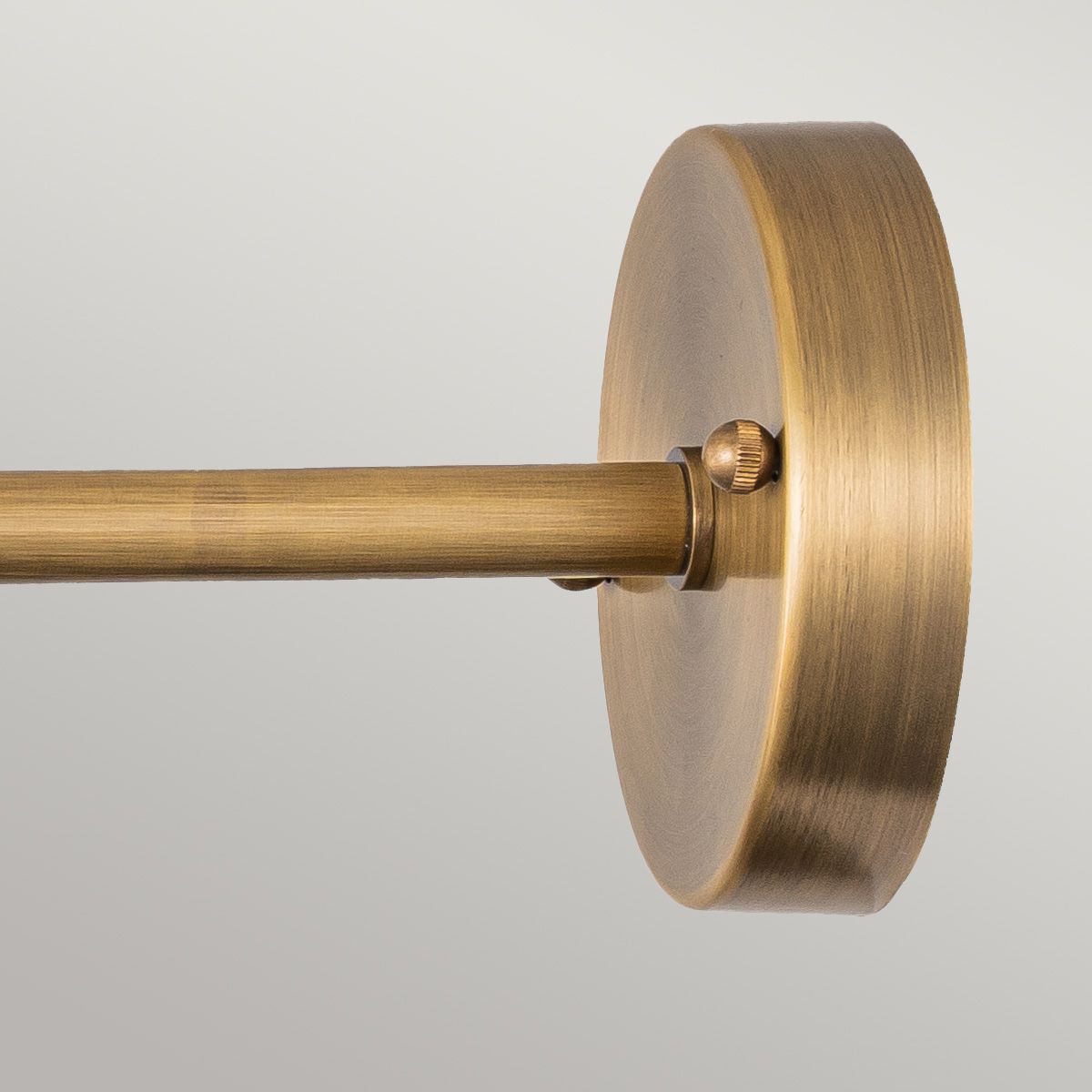 Chiswick 1 Light Brass Sign Light