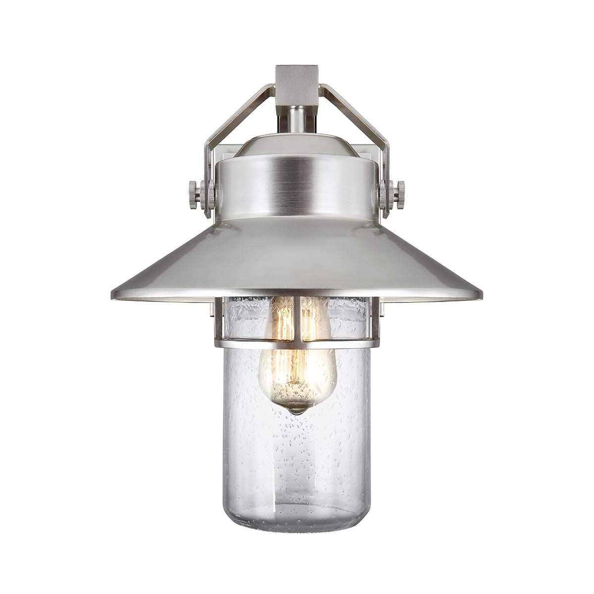 Boynton 1 Light Medium Steel Outdoor Wall Lantern