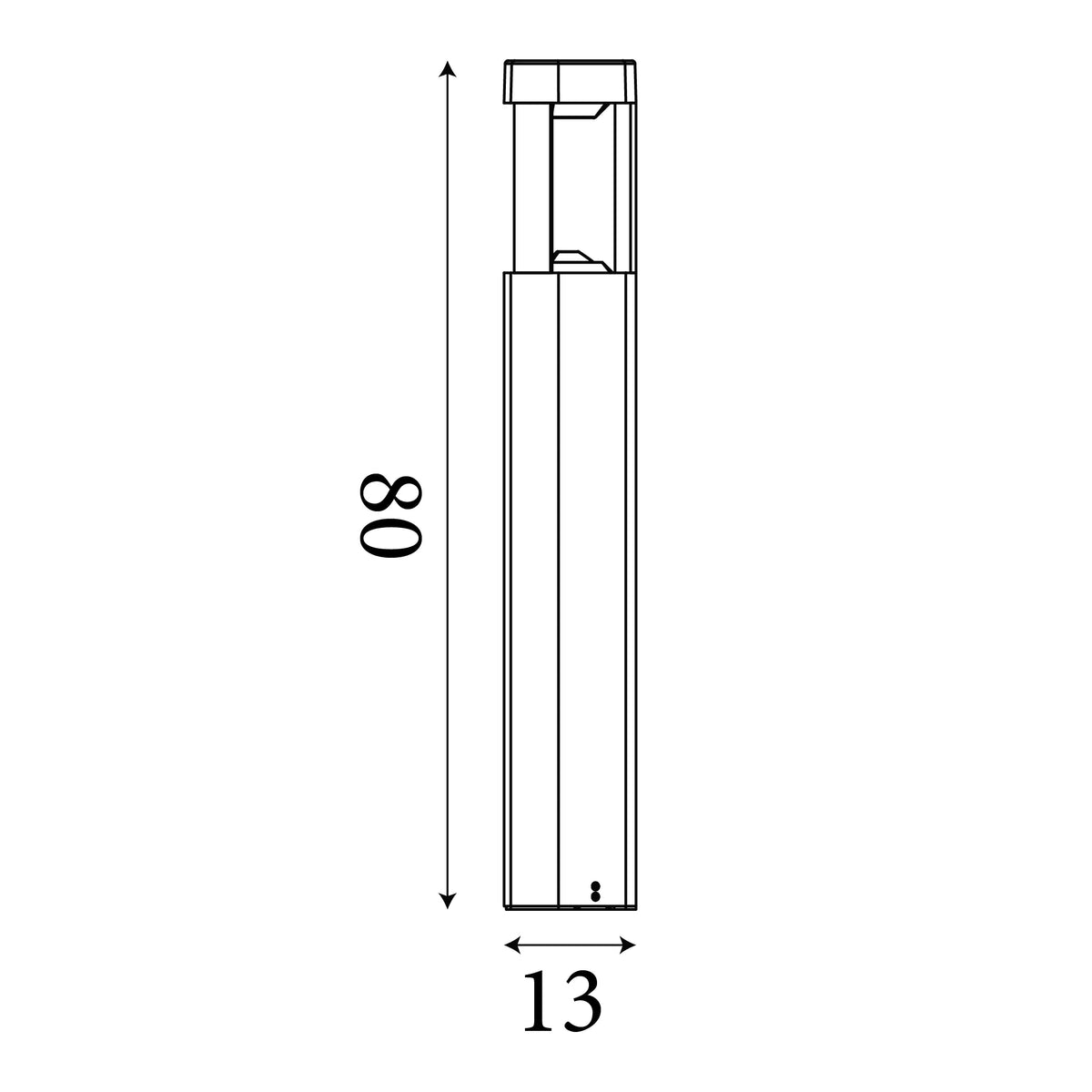 Searchlight Michigan Large Outdoor Bollard Light by Searchlight Outdoor Lighting