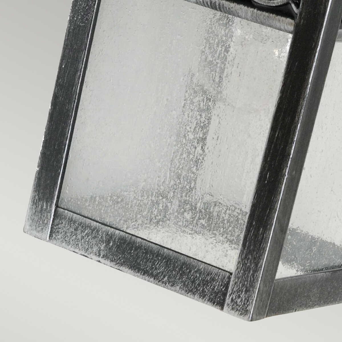 Elstead Winchcombe Black/Silver Outdoor Wall Light-clearance