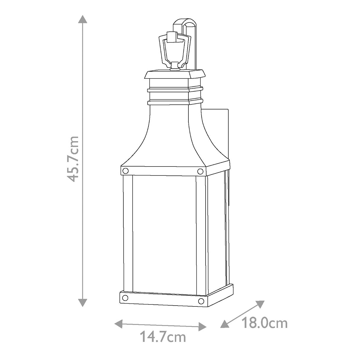 Beacon Hill Small Outdoor Wall Lantern