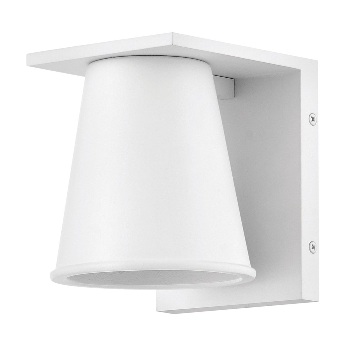 Hinkley Coastal Small White Outdoor Wall Lantern