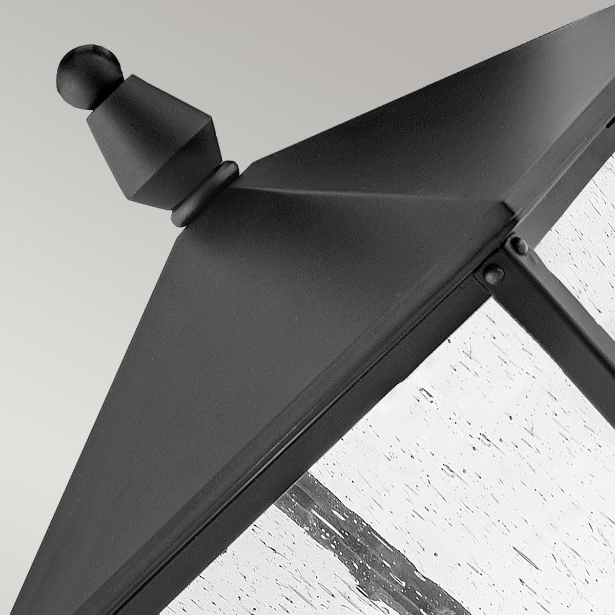hinkley huntersfield 2 light medium outdoor pedestal lantern Detailed Close Up