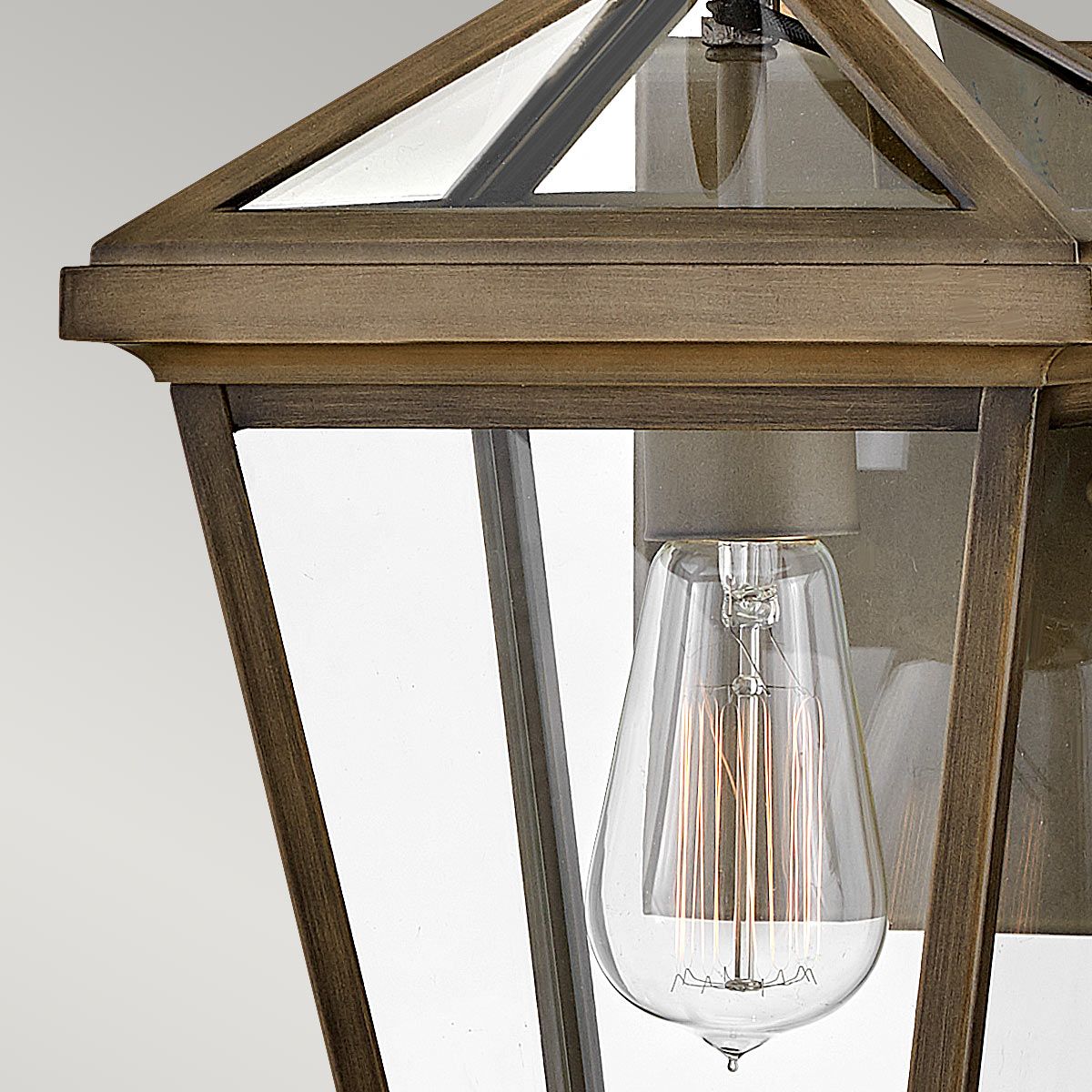 Palma Bronze Small Outdoor Wall Lantern
