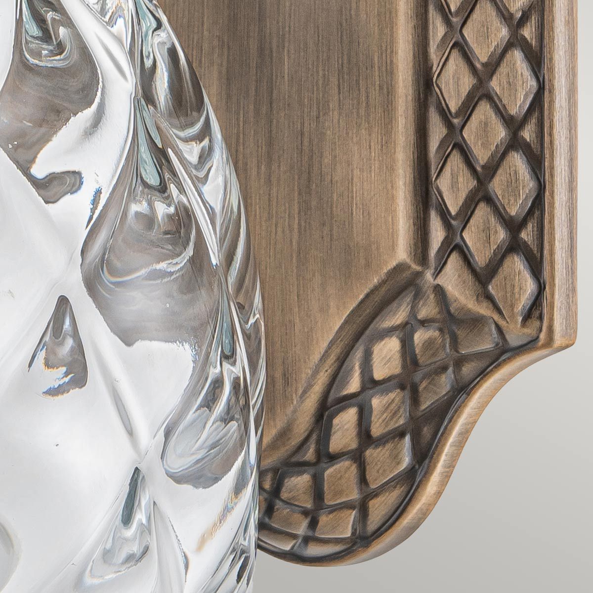 Plantation Bronze Small Outdoor Wall Lantern